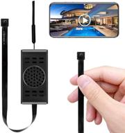 📹 1080p wireless wifi spy camera with audio, motion activation, and body security – hidden nanny cam for home, car, office, bathroom – indoor/outdoor surveillance video logo