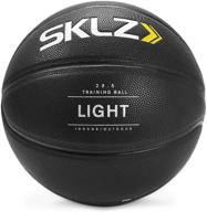 sklz lightweight basketball improved dribbling logo