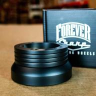 🔌 black hub adapter for 5 & 6 hole steering wheel (flaming river, ididit, gm, chevy) - enhanced seo logo
