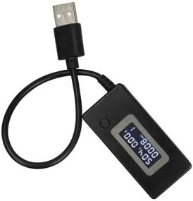 img 3 attached to 🔌 Vanki USB Voltage/Amps Power Meter Tester Multimeter: Assess Chargers, Cables, Power Banks – Black 1pcs