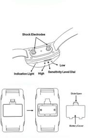 img 1 attached to 🐶 ALEKO TS-BC052: Adjustable Sensitivity Anti-Bark Dog Collar for Effective Training