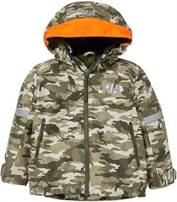 img 1 attached to Insulated Waterproof Windproof Breathable Utility Boys' Clothing