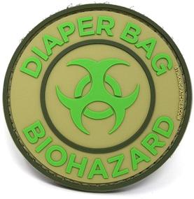 img 4 attached to Tactical Diaper Biohazard Patch Practical