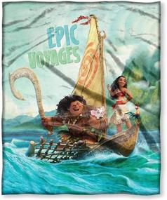 img 1 attached to Disneys Moana Voyages Touch Blanket