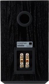 img 1 attached to 🔊 SVS Ultra Bookshelf Speakers - High-Quality Pair in Black Oak Veneer