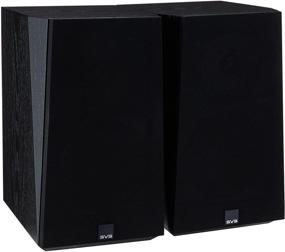 img 2 attached to 🔊 SVS Ultra Bookshelf Speakers - High-Quality Pair in Black Oak Veneer