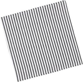 img 1 attached to Cackleberry Home Ticking Stripe Napkins: Versatile Food Service Equipment & Supplies Solution