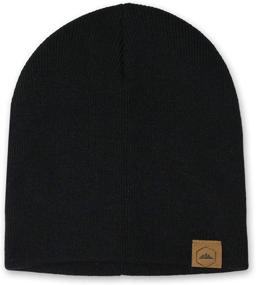 img 3 attached to 🧢 Knit Winter Beanie Hats for Men & Women - Merino Wool Ribbed Cap - Warm & Soft Stylish Toboggan Skull Caps for Cold Weather