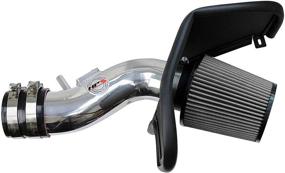 img 4 attached to HPS Performance 827-621P Shortram Air Intake Kit With Heat Shield Polish
