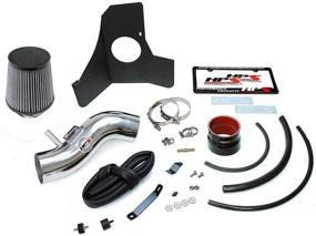 img 1 attached to HPS Performance 827-621P Shortram Air Intake Kit With Heat Shield Polish