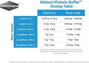 img 2 attached to 🐠 Seachem Malawi/Victoria Buffer 600g: Optimal Water Parameters for Malawi & Victoria Cichlids