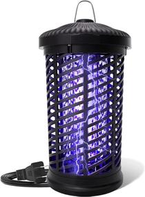 img 4 attached to 🦟 Outdoor/Indoor Electric Bug Zapper - Waterproof Mosquito Zapper Trap, 4200V Fly Insect Repellent and Killer for Home, Patio, Backyard