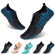 👟 water shoes: quick-dry aqua socks for men and women - perfect outdoor footwear for kayaking, swimming, surfing, yoga, and fishing! logo