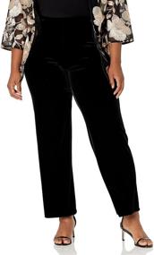 img 4 attached to 👖 Alex Evenings Women's Wide Leg Dress Pant - Petite, Regular, and Plus Sizes for Flawless Style