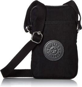 img 4 attached to Black Tonal Kipling Women's Tally Minibag - Lightweight Mini Crossbody Nylon Phone Bag