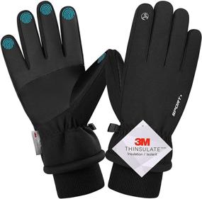 img 4 attached to Timepoch Touchscreen Thermal Waterproof Thinsulate: Ultimate Protection for Cold & Wet Conditions