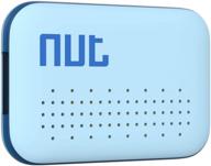 🔑 nutale mini smart bluetooth key finder: anti-lost bidirectional alarm, find keys, pets, wallet, luggage - blue/white logo