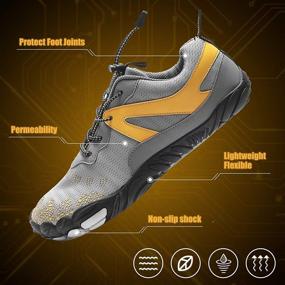 img 3 attached to GaraTia Minimalist Barefoot Lightweight Trainers Men's Shoes for Athletic