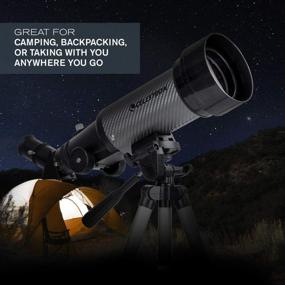 img 1 attached to 🌌 Celestron Travel Scope DX 70mm Portable Refractor Telescope - Fully-Coated Glass Optics - Perfect Telescope for Beginner Astronomers - BONUS Astronomy Software Package & Digiscoping Smartphone Adapter