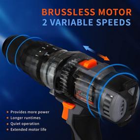 img 2 attached to 💥 Revolutionary XDOVET Cordless Brushless Lithium Ion Improvement: Unleashing Next-Level Performance