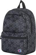 stylish and functional: champion women's white mini backpack for everyday casual use logo