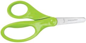 img 2 attached to ✂️ Fiskars 94167097J 5-inch Blunt Kids Scissors: Durable, Safe and Precise Cutting Tool