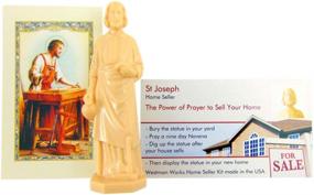 img 2 attached to 🏠 Complete Kit for Selling Homes: St. Joseph Statue with Instruction Card and Novena Prayer