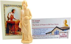 img 1 attached to 🏠 Complete Kit for Selling Homes: St. Joseph Statue with Instruction Card and Novena Prayer