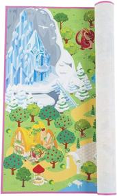 img 1 attached to 👸 Magical Princess Felt Play Mat for Kids: Hours of Imaginative Fun
