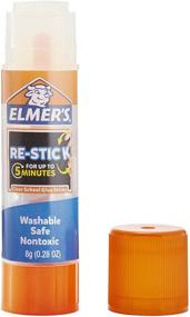 img 2 attached to 🖌️ Клей-карандаш Elmer's Re-Stick School Glue Sticks: Долговечный клей для проектов, упаковка из 6 штук