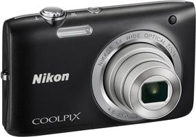img 2 attached to Nikon Coolpix S2800 Black Point and Shoot Digital Camera: 5X Optical Zoom, International Version, No Warranty Entailed