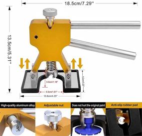 img 3 attached to Набор из набор 25 объемных присосок Golden Lifter для удаления вмятин без покраски и вмятин, вызванных градом - инструмент для удаления вмятин на кузове автомобиля и холодильнике.