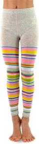 img 2 attached to Stylish Yet Comfy School Tights for Little Girls and Toddlers - 3 Pair Pack