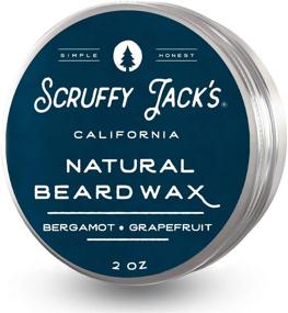 img 4 attached to 🧔 Scruffy Jack’s Premium Beard Balm/Wax: Strengthen, Soften & Promote a Healthy Beard with Natural Bergamot Grapefruit - 2oz