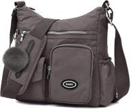 👜 lightweight women's handbags & wallets: water resistant crossbody shoulder messenger bags for optimal crossbody style logo