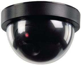 img 3 attached to 📷 Etopars Waterproof Outdoor Indoor Surveillance Dummy Security CCTV Camera with Black Dome, IR LED Flashing Red Light