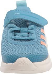img 3 attached to Adidas Fortarun Elastic Running Unisex 👟 Girls' Shoes: Ideal Athletic Footwear for Active Kids