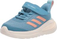 adidas fortarun elastic running unisex π girls' shoes: ideal athletic footwear for active kids logo