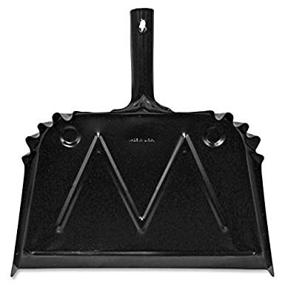 img 3 attached to 🧹 Genuine Joe Heavy-Duty Metal Dustpan, Black - 85151: Sturdy and Durable Cleaning Tool for Efficient Dirt Removal