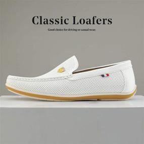 img 1 attached to Bruno BUSH 02 Driving Loafers Moccasins Men's Shoes