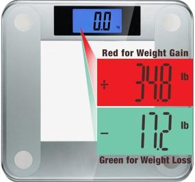 img 4 attached to ⚖️ Ozeri Precision II 440 lbs Bath Scale with 50g Sensor Technology (0.1 lbs) and Weight Change Detection, Silver