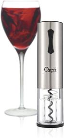 img 4 attached to 🍷 Ozeri USB Rechargeable Electric Wine Bottle Opener from the Travel Series, crafted with Stainless Steel for enhanced performance