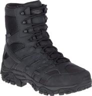 👞 merrell work tactical waterproof black men's shoes: premium work & safety gear logo