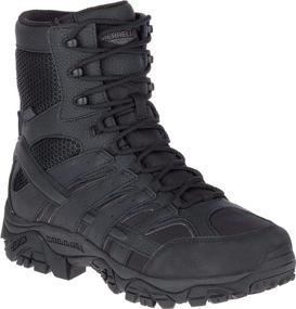 img 4 attached to 👞 Мужская работающая обувь Merrell Work Tactical Waterproof черного цвета: премиальная рабочая и безопасная экипировка