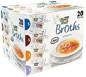 img 3 attached to 🐱 Fancy Feast Broths Collection Variety Pack (20 ct.): Top-Quality Cat Food Selection