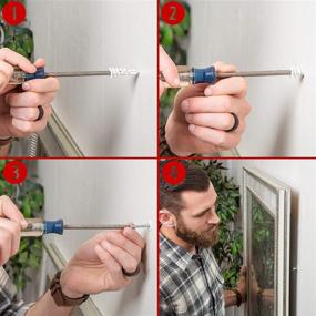 img 1 attached to TOGGLER SnapSkru Self Drilling Glass Filled Fastener Fasteners in Anchors