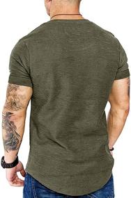 img 3 attached to SEASUM Workout Shirts Athletic Hoodies Men's Clothing in Active