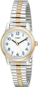 img 3 attached to 💎 Потрясающие часы Timex для женщин Essex Avenue 25 мм - Изысканный дизайн и качество