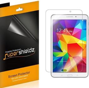 img 3 attached to 📱 Supershieldz (3 упаковки) Защитная пленка для экрана Samsung Galaxy Tab 4 8.0 дюйма - Пленка PET высокой четкости