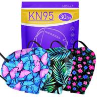 🌿 nature-inspired kn95 face mask: 5-ply breathable safety mask for men & women, protection against pm2.5 logo